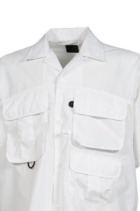 TECH MULTI TOOL POCKET SHIRT S/S SOLID / WHITE