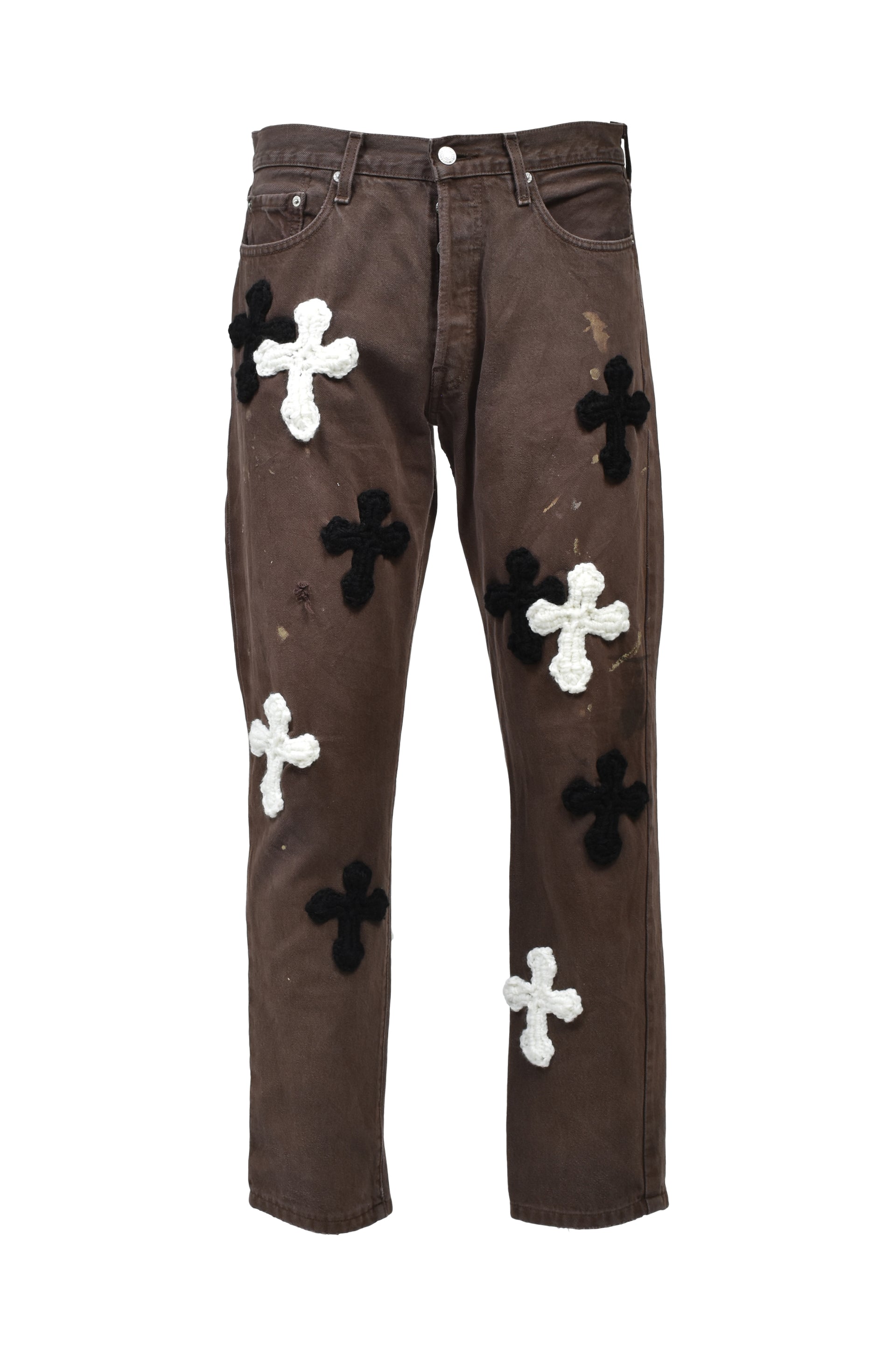 3D CROSS BLACK DENIM / BLK