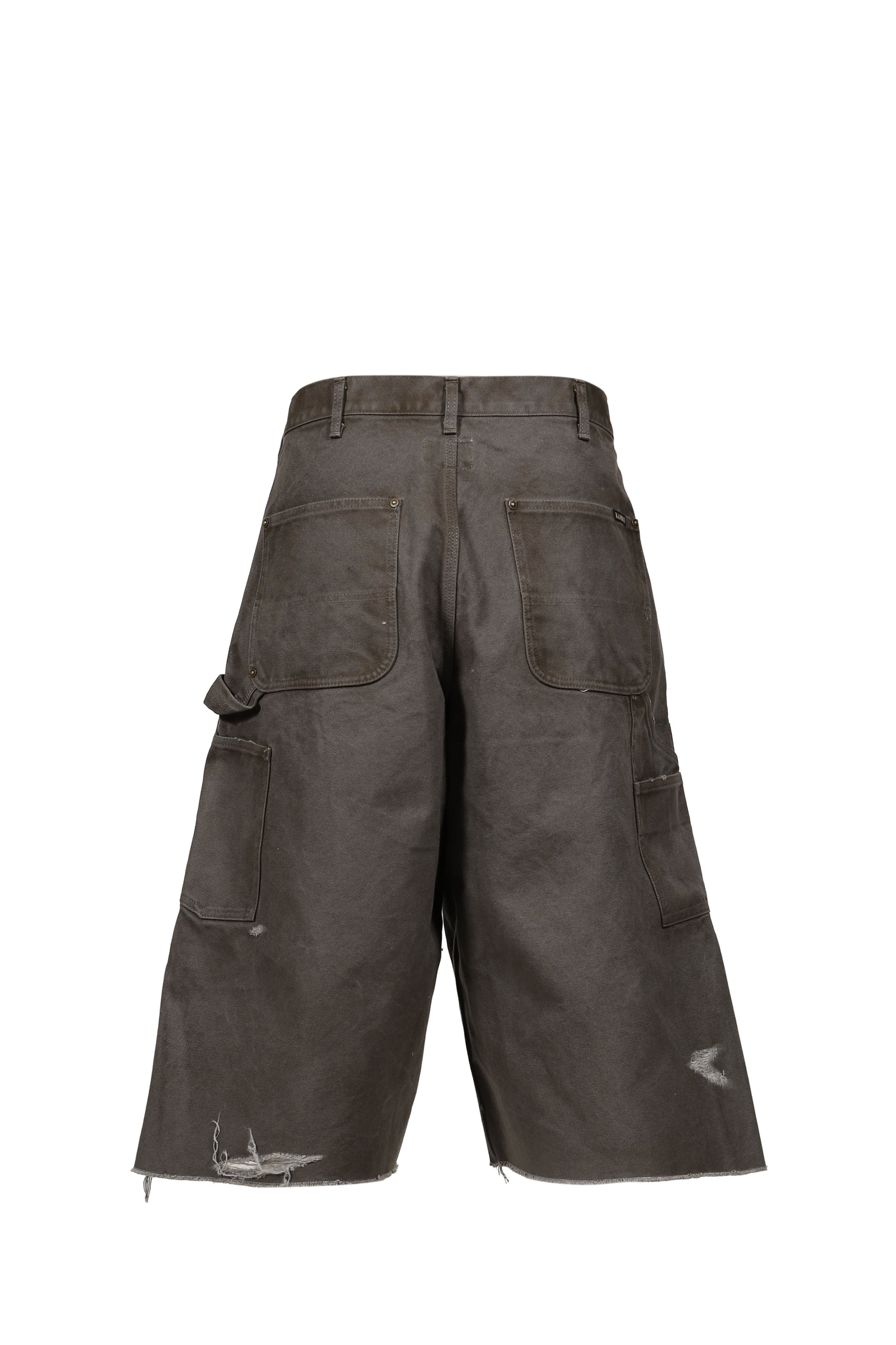 BORO DUCK PAINTER BERMUDA SHORTS / GRY