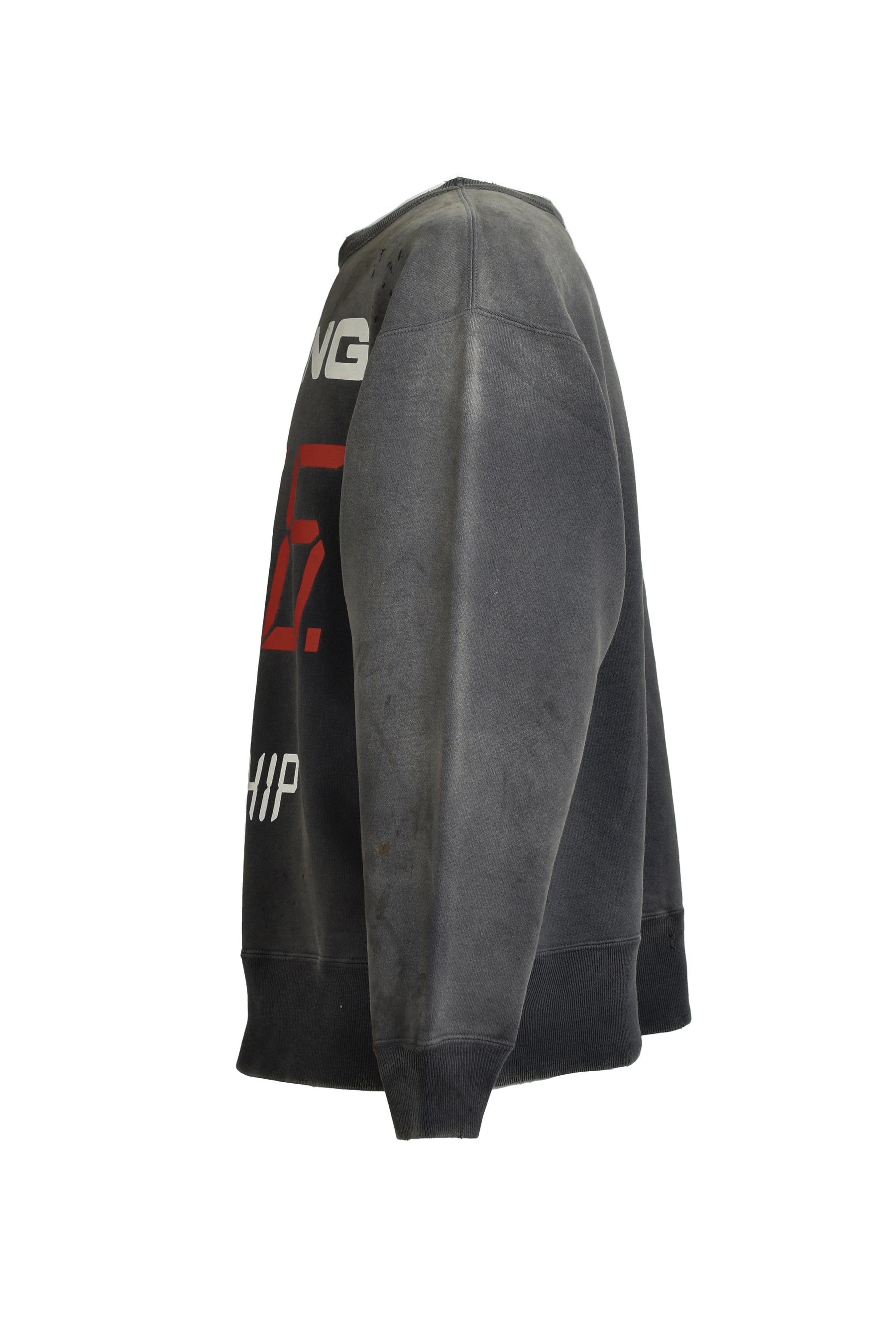 CREW NECK SWEAT/666 / BLK