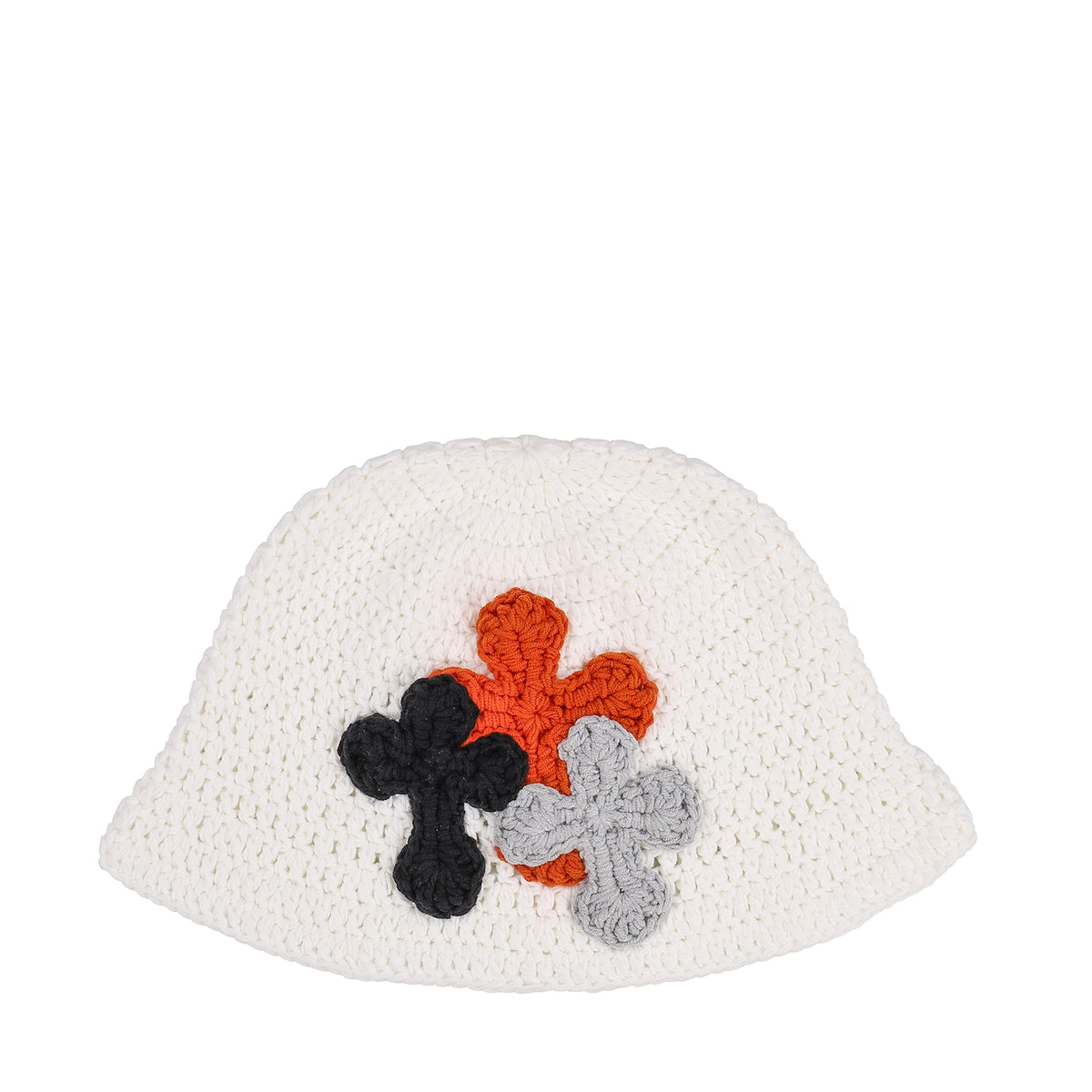 ヤーン　YARN ニットビーニー Y.A.R.N. ヤーン FW26 3CROSS KNITHAT / WHT - NUBIAN ヌビアン