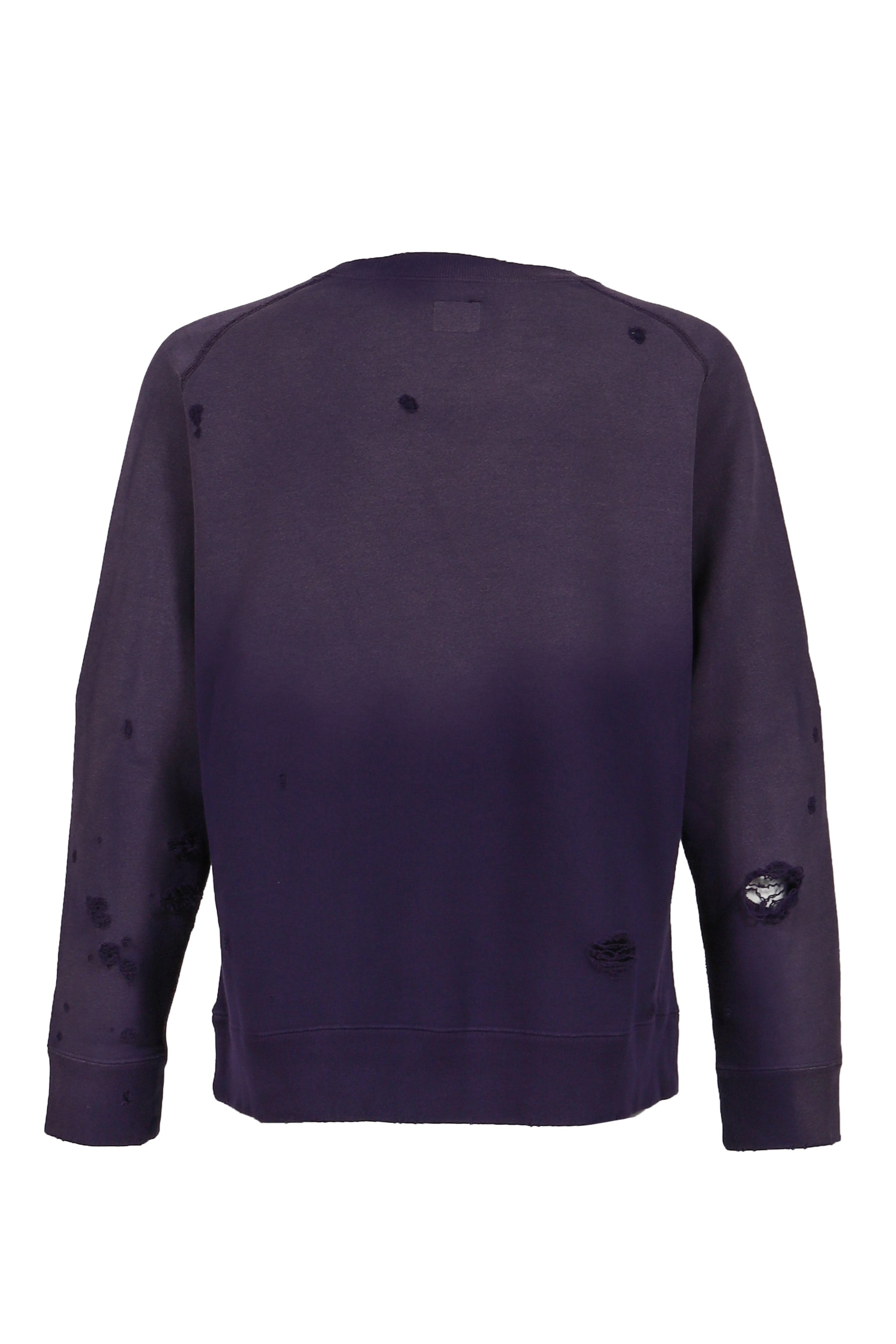 DECONSTRUCTED SWEAT SHIRT - COTTON FRENCH TERRY / PUR 