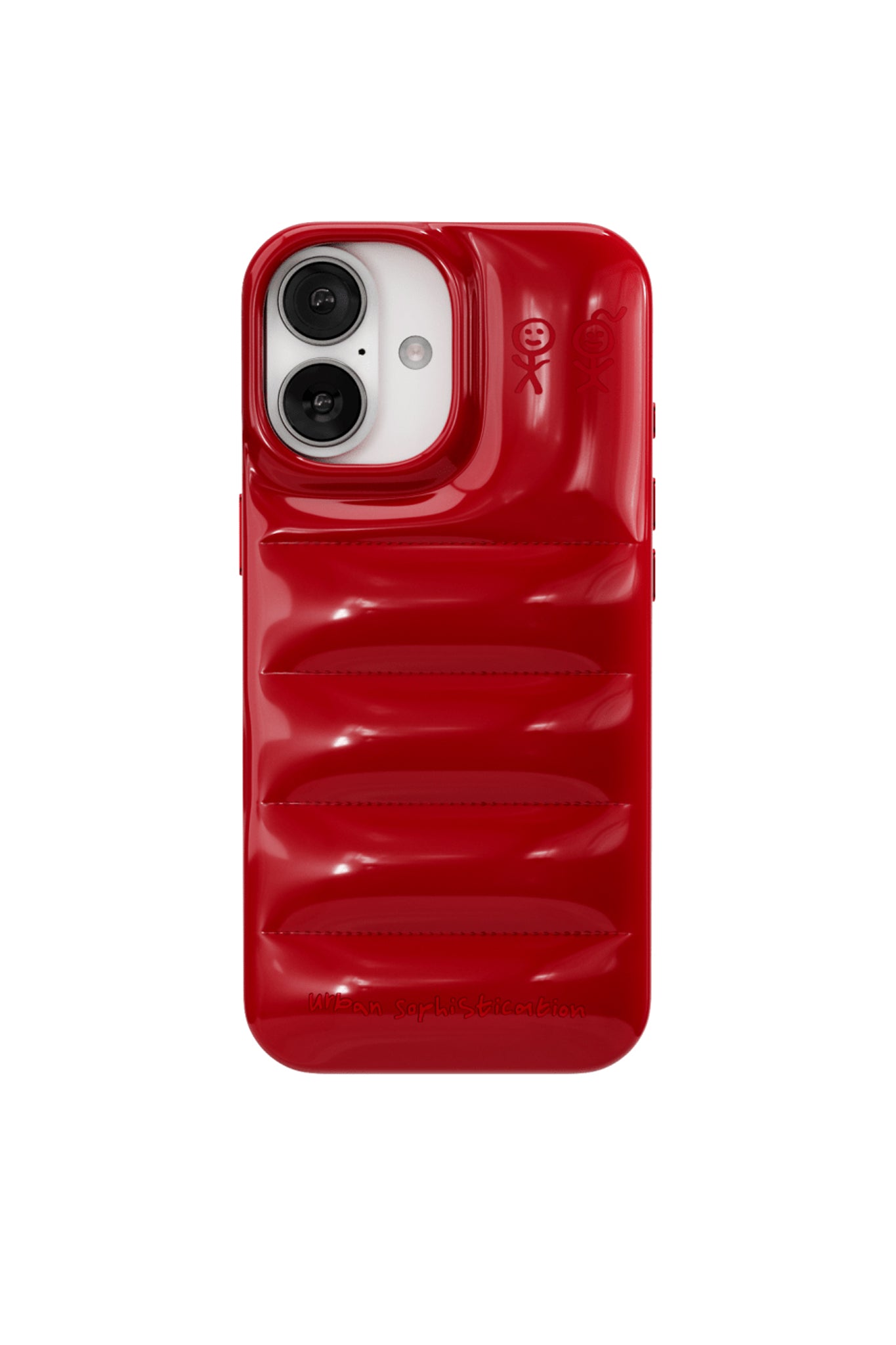urban sophistication 17Pro rouge レッド　赤 Urban Sophistication アーバン ソフィスティケーション iPhoneケース