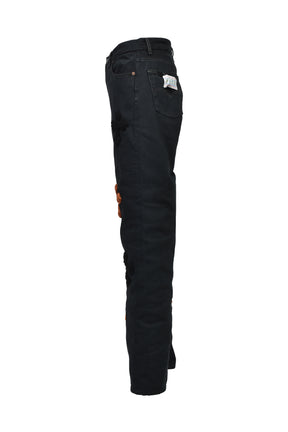 3D CROSS BLACK DENIM / BLK