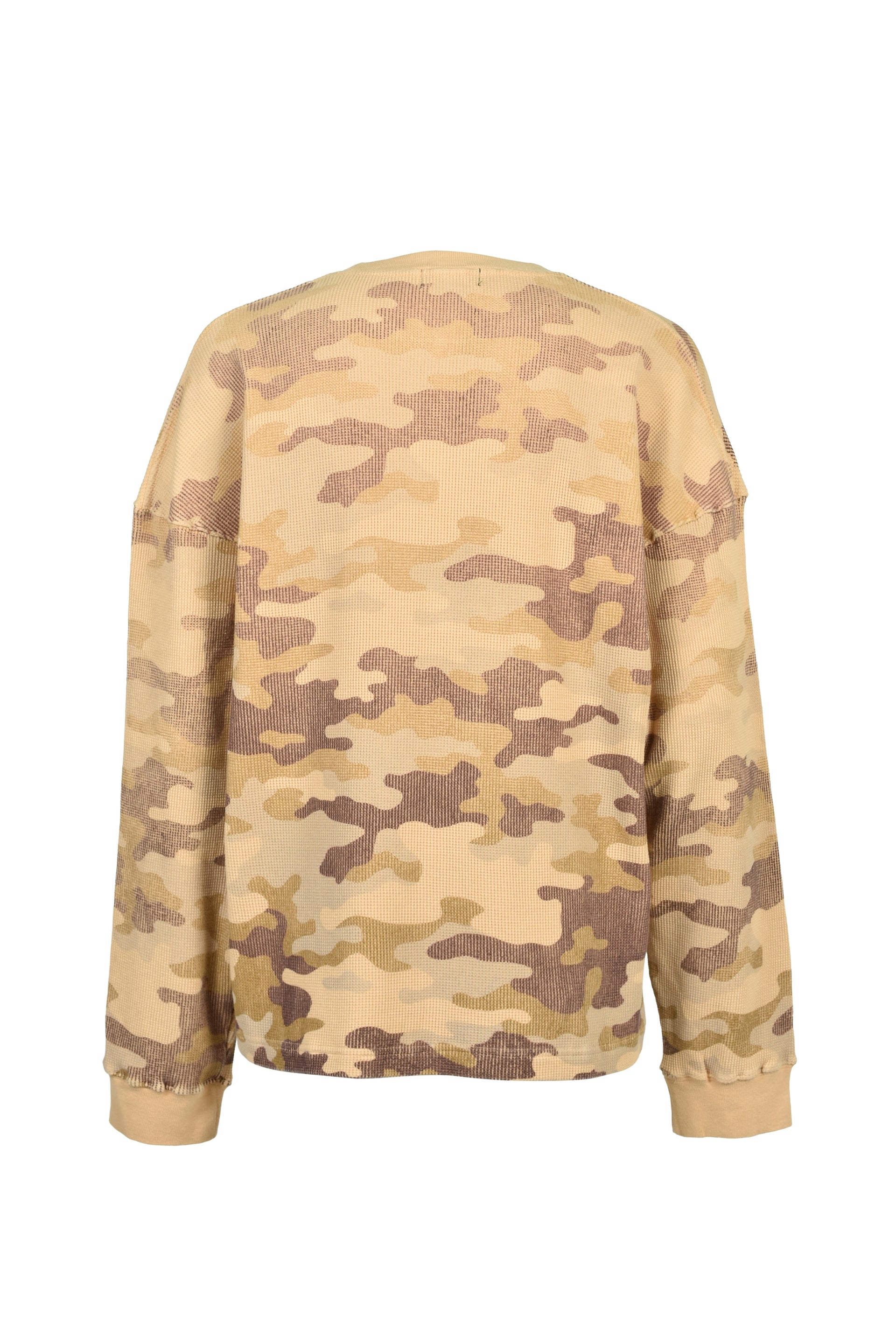BH WAFFLE LS TEE / CAMO