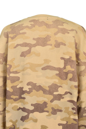 BH WAFFLE LS TEE / CAMO
