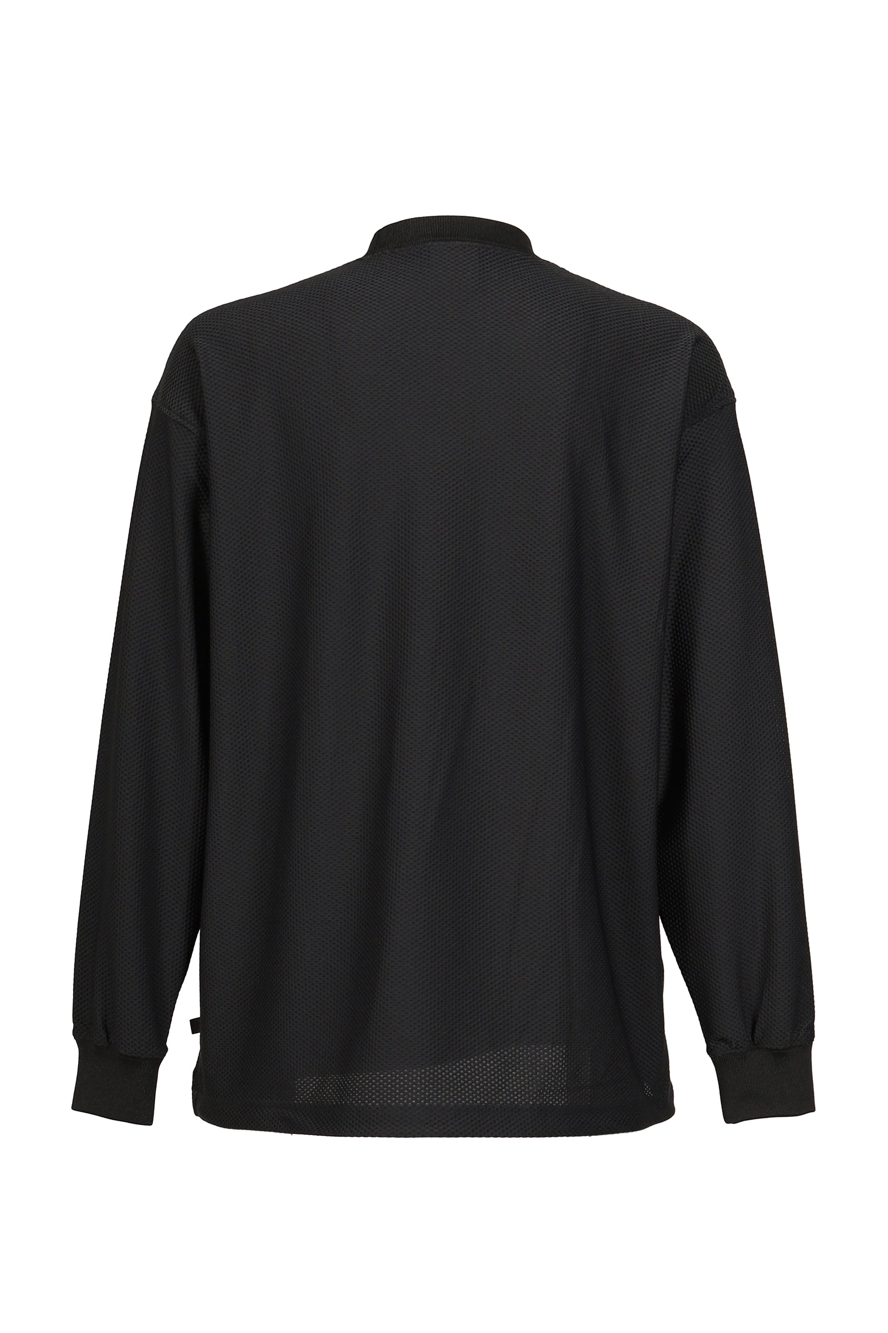 TECH MESH CREW L/S / BLK