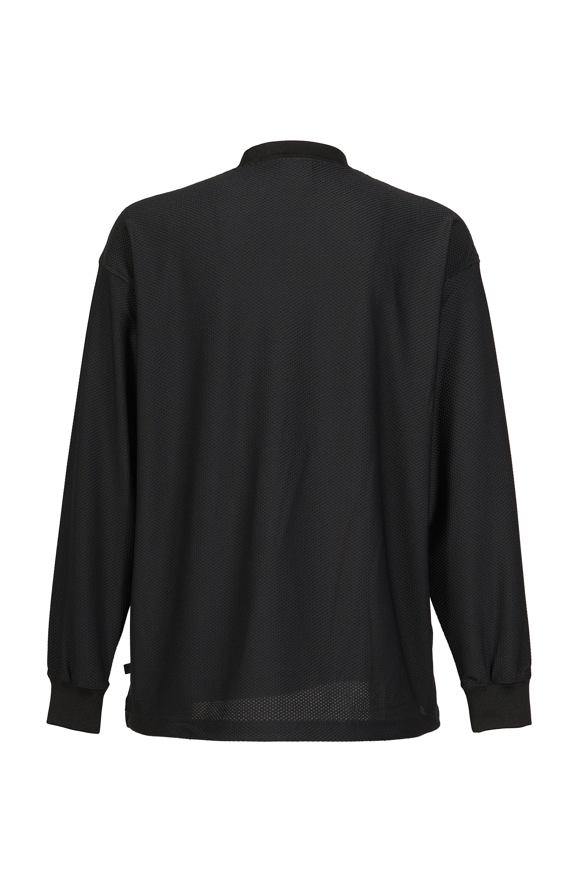 TECH MESH CREW L/S / BLK