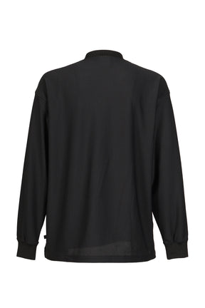 TECH MESH CREW L/S / BLK