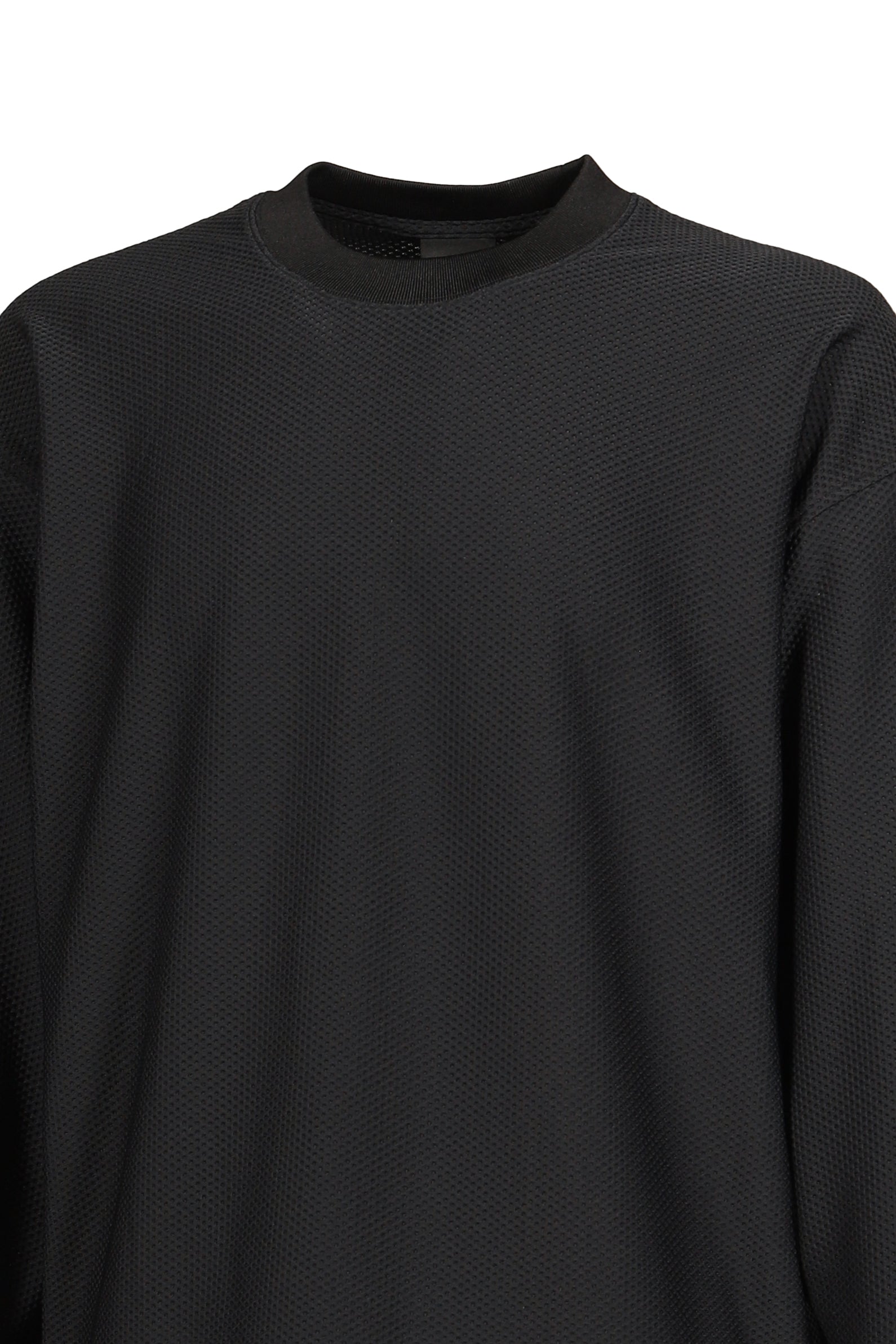 TECH MESH CREW L/S / BLK