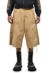BORO DUCK PAINTER BERMUDA SHORTS / BEI