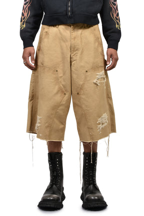 BORO DUCK PAINTER BERMUDA SHORTS / BEI