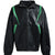 FAUX LEATHER LAMBO TRACK JACKET / BLK