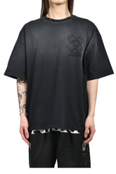 MA QUAD OVERSIZED TEE / BLK