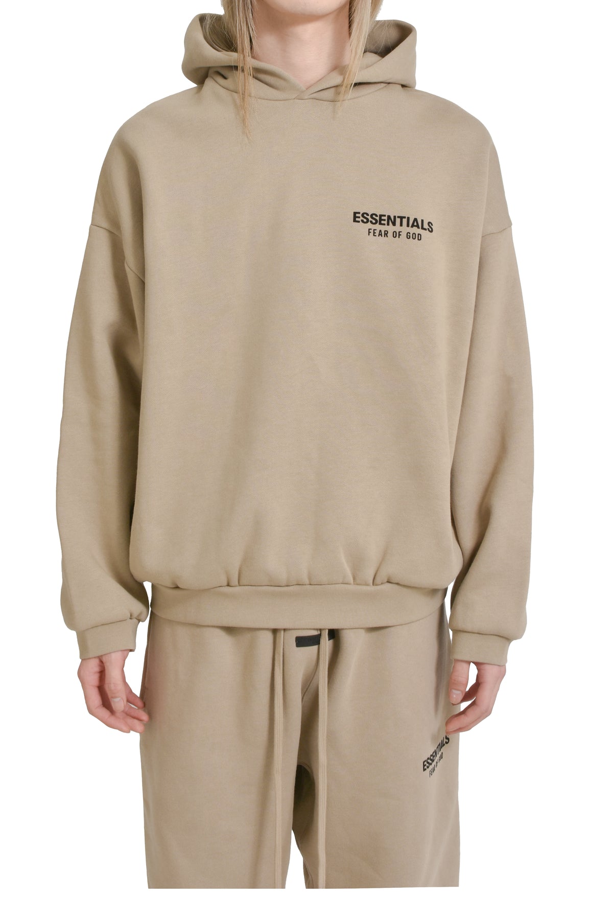 FLEECE HOODIE / DESERT SAND