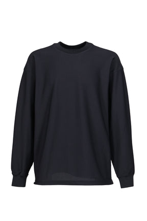 TECH MESH CREW L/S / D.NVY