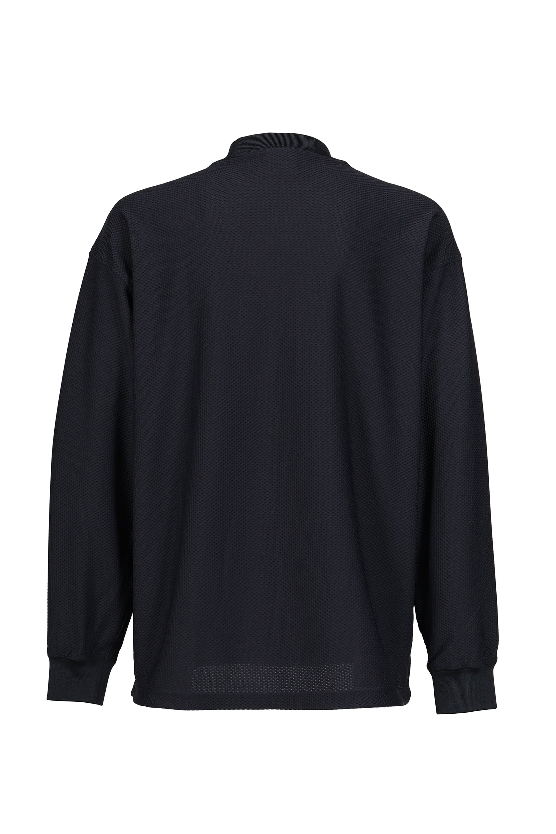 TECH MESH CREW L/S / D.NVY