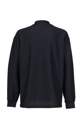 TECH MESH CREW L/S / D.NVY