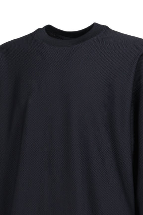 TECH MESH CREW L/S / D.NVY