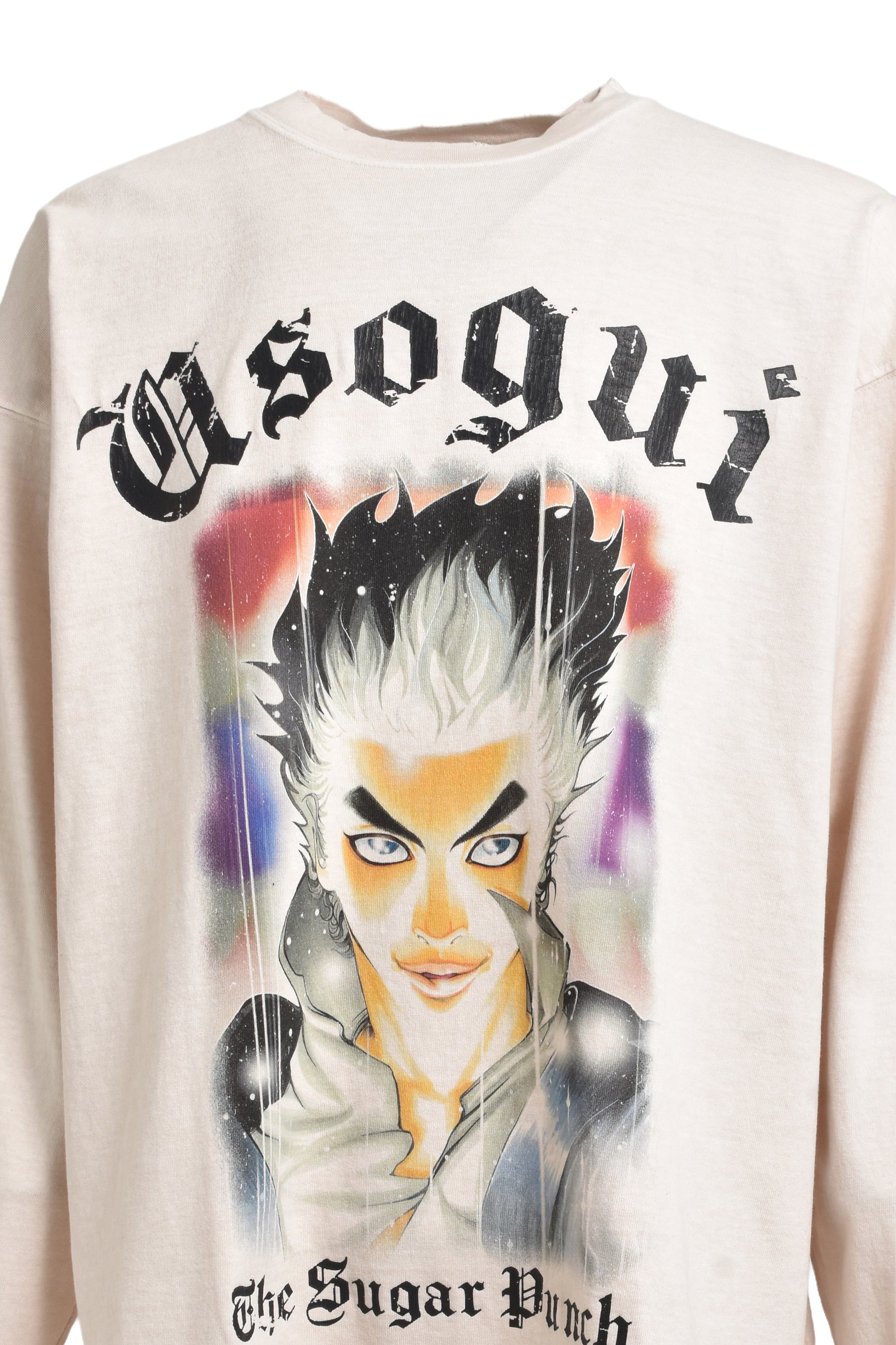 USOGUI L/S T-SHIRT / WHT