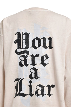 USOGUI L/S T-SHIRT / WHT