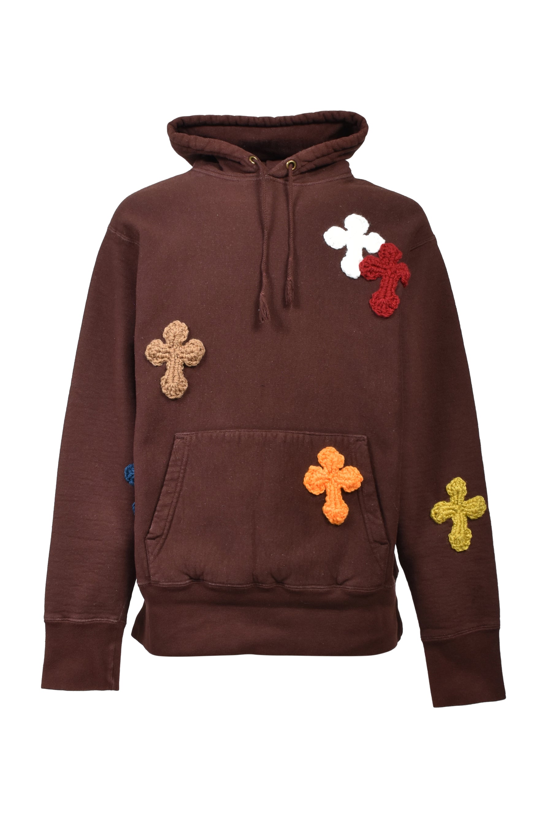 Y.A.R.N. ヤーン FW25 NUBIAN限定 3D CROSS HOODIE / MULTI - NUBIAN