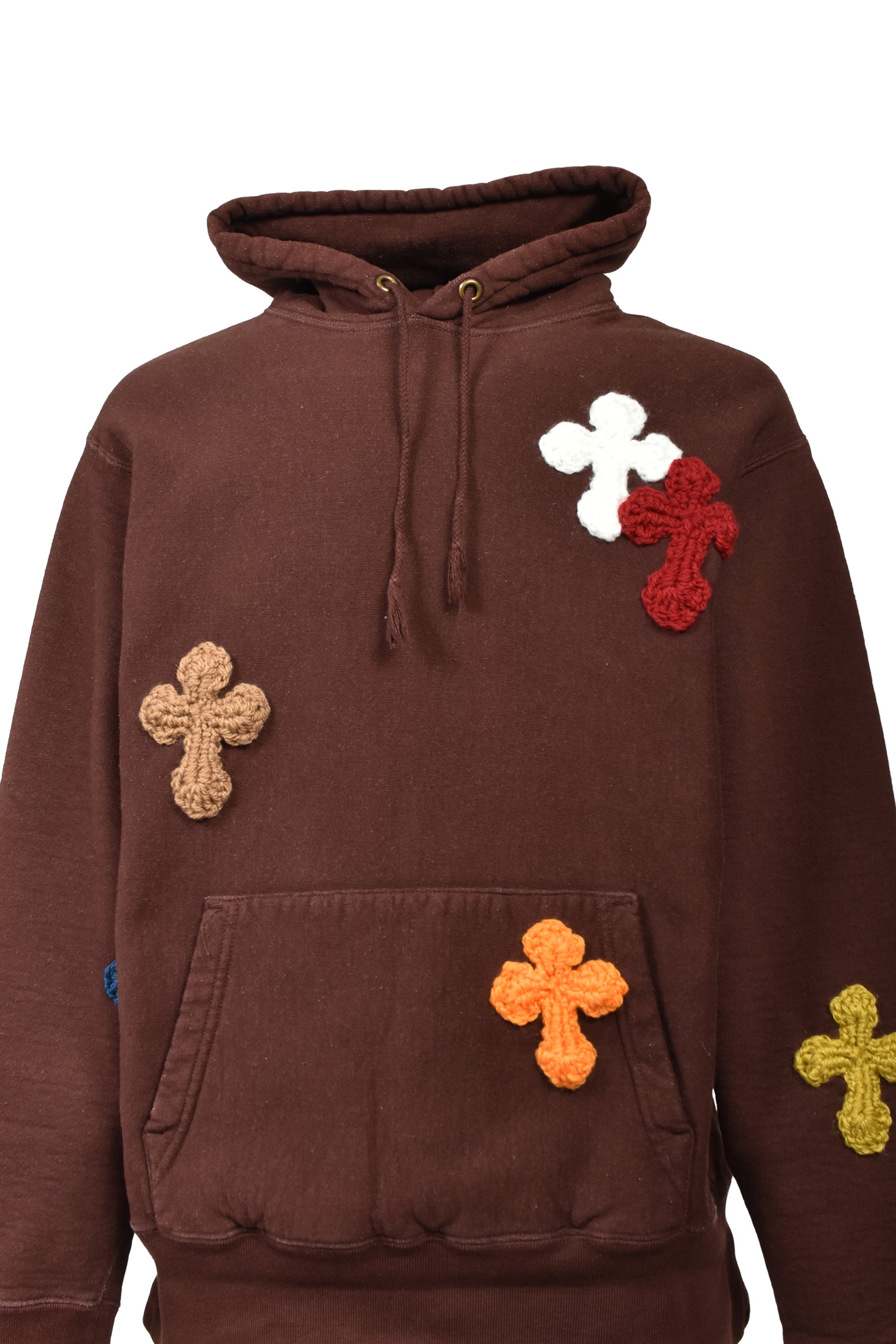 Y.A.R.N. ヤーン FW25 NUBIAN限定 3D CROSS HOODIE / MULTI - NUBIAN