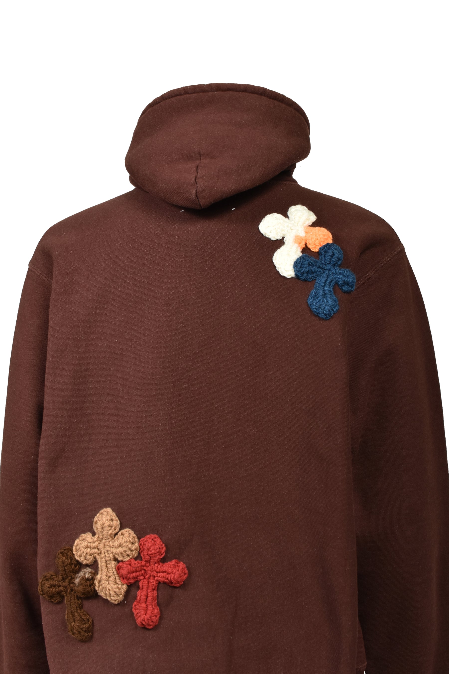 nu-ma Y.A.R.N. ヤーン FW25 NUBIAN限定 3D CROSS HOODIE / MULTI - NUBIAN
