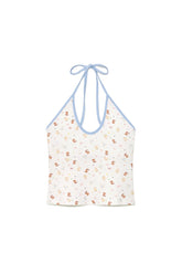 WILD HALTER CAMISOLE / TEDDY