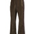 BOOT-CUT TRACK PANT - C/PE VELOUR / TAUPE