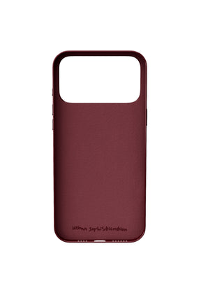THE PUFFER CASE / DARK CHERRY