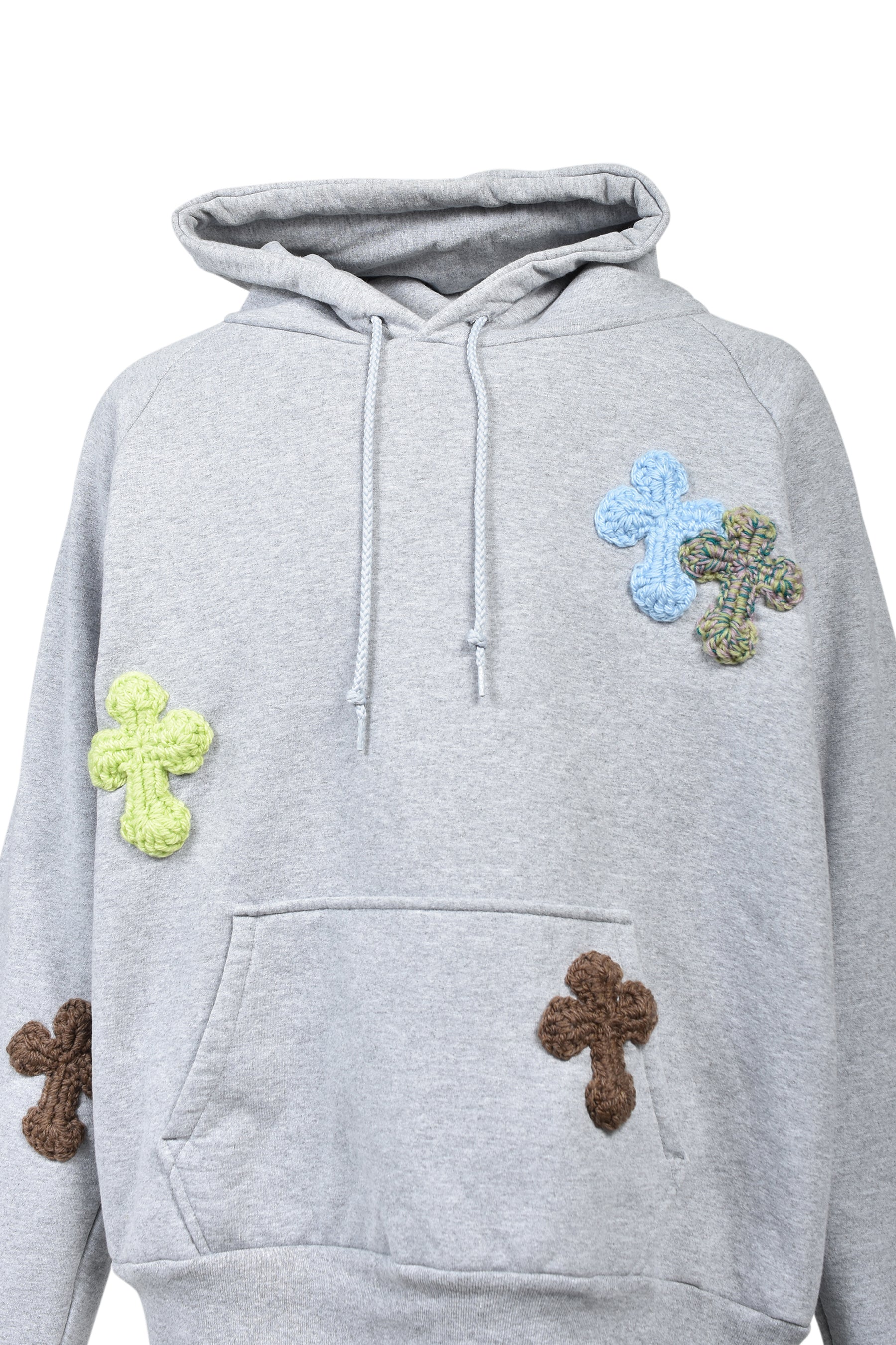 Y.A.R.N. ヤーン FW25 NUBIAN限定 3D CROSS HOODIE / MULTI - NUBIAN