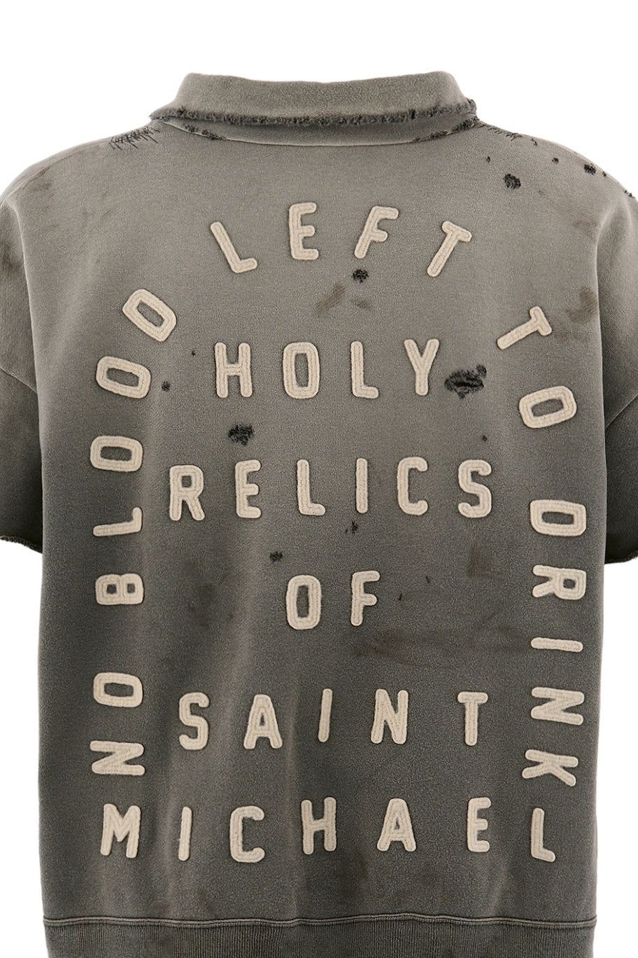 SS HALF ZIP SWEAT/SAINT / CHA