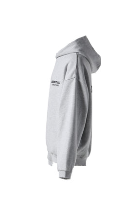 FLEECE HOODIE / LT. HEATHER GRY