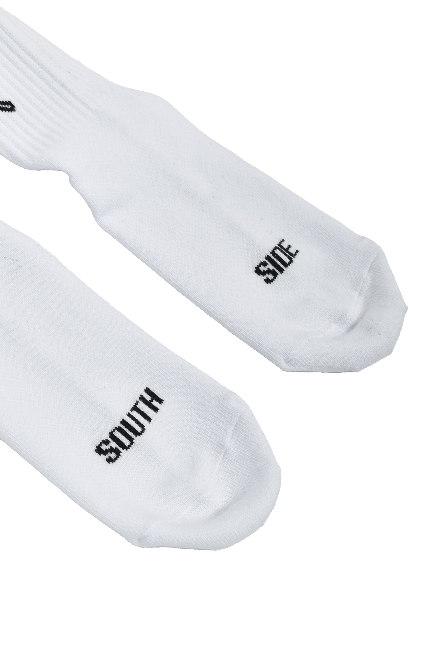 SCRIPT LOGO SOCKS 2PACK / BLK&WHT