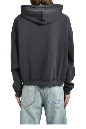 HOLY BIBLE "ASSEMBLAGE" BAGGY ZIP HOODIE / BLK 