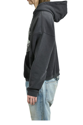 HOLY BIBLE "ASSEMBLAGE" BAGGY ZIP HOODIE / BLK 
