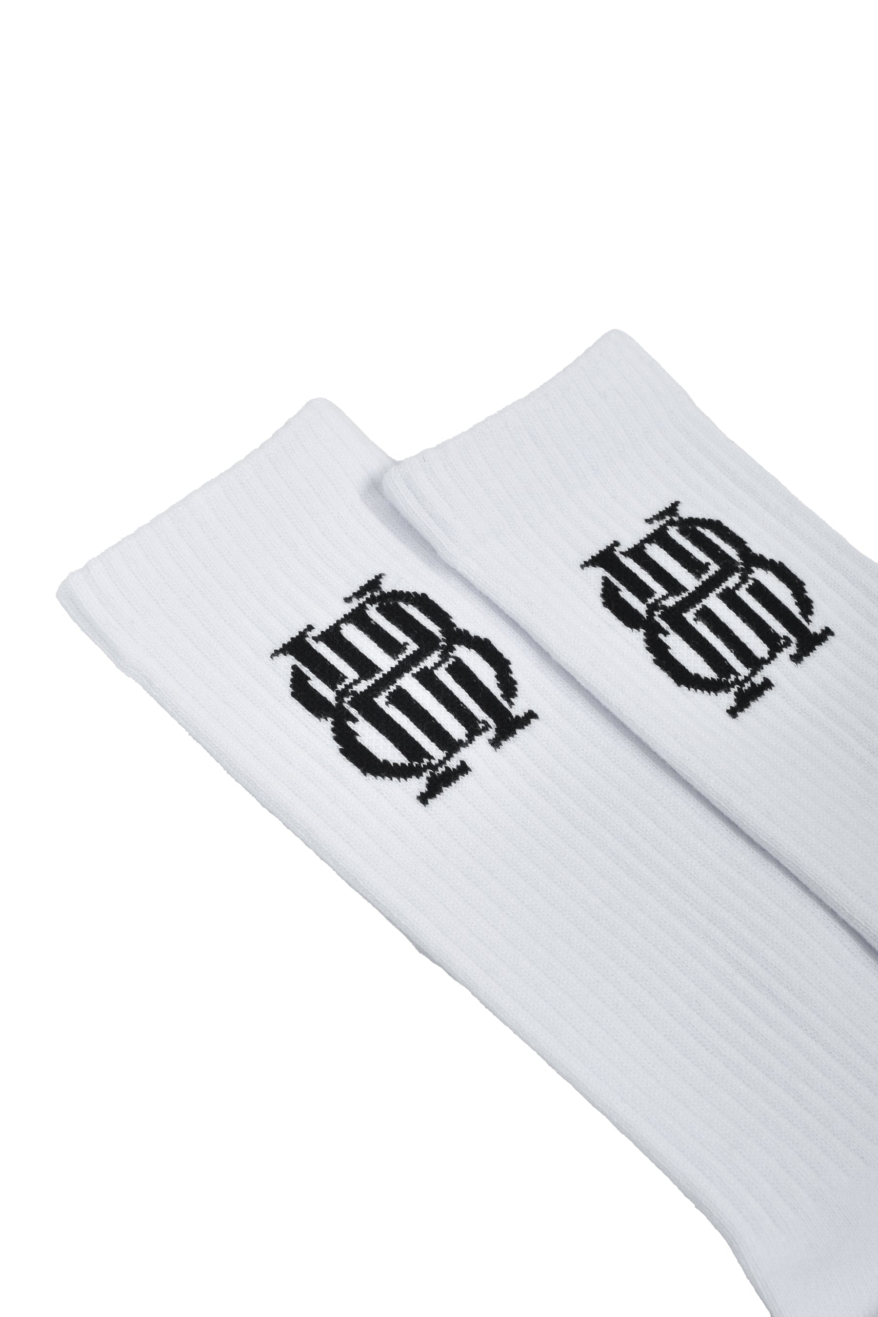 BH LOGO SOCKS 2PACK / BLK&WHT