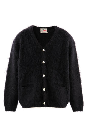 MOHAIR CARDIGAN / BLK
