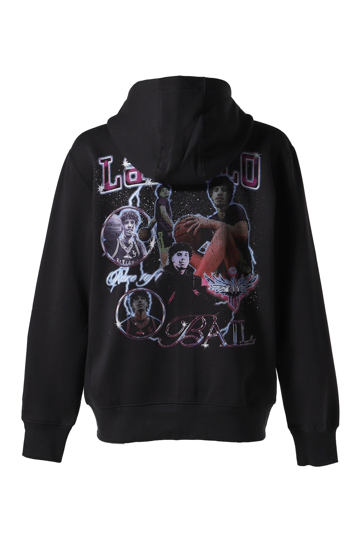 MELO IRIDESCENT HORNETS HOODIE / BLK