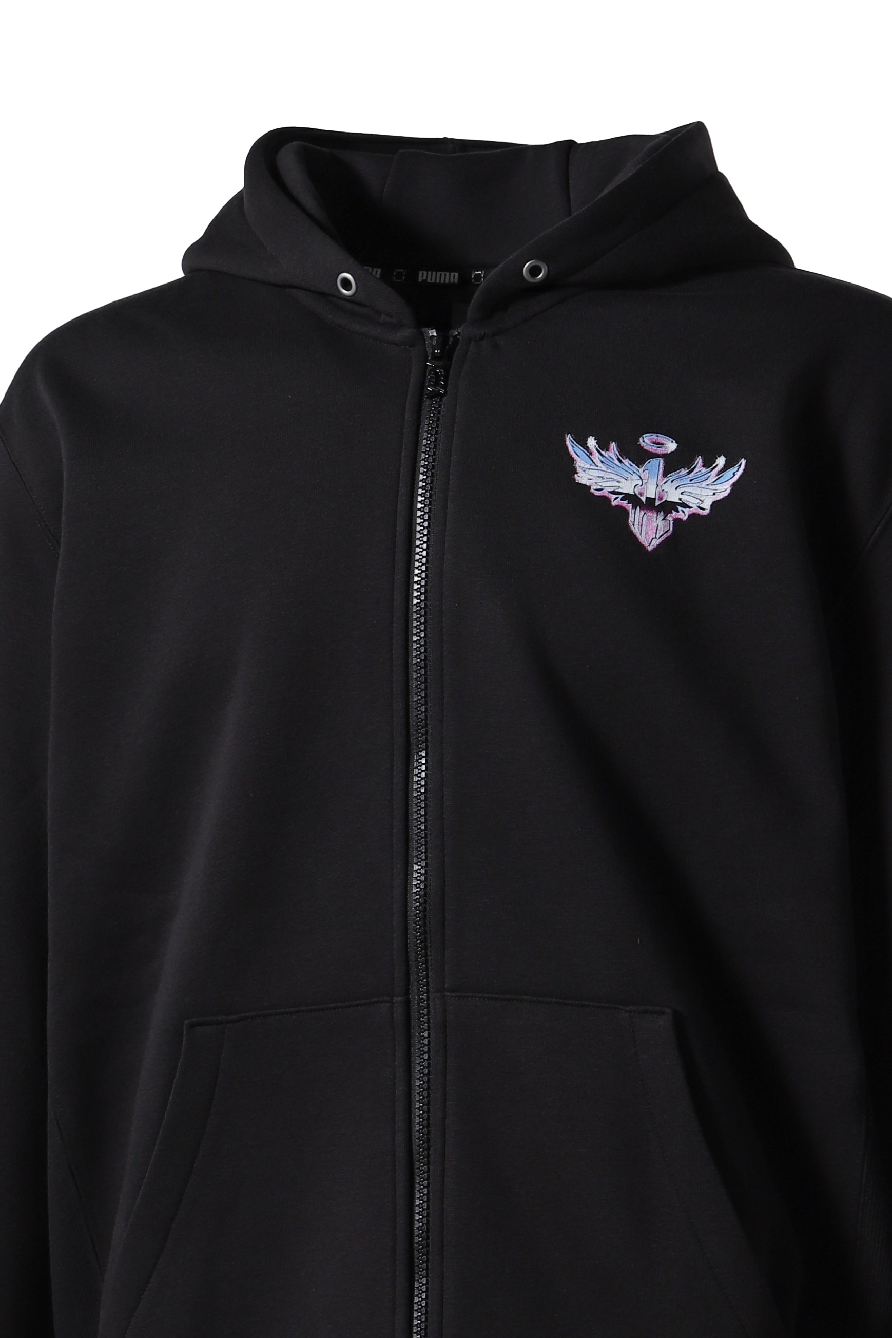 MELO IRIDESCENT HORNETS HOODIE / BLK