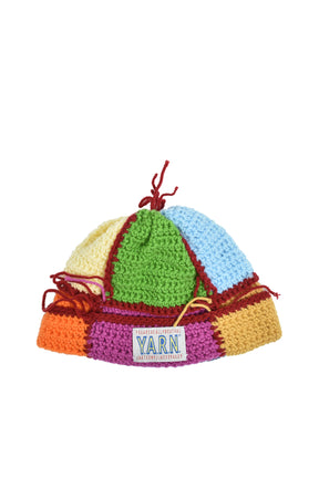 Y.A.R.N. KNITSQUARE HAT / MULTI