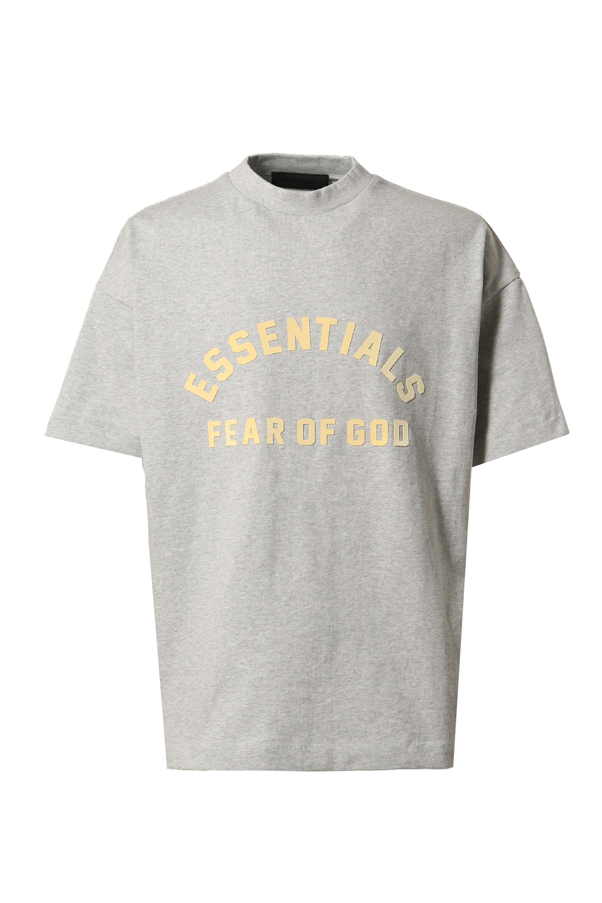 CREWNECK T-SHIRT / LIGHT HEATHER GREY