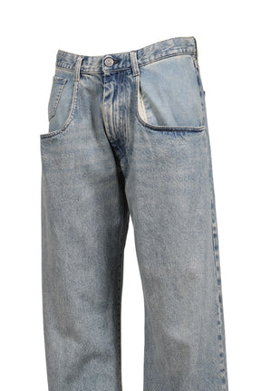 PANTS 5 POCKETS / ICE BLU