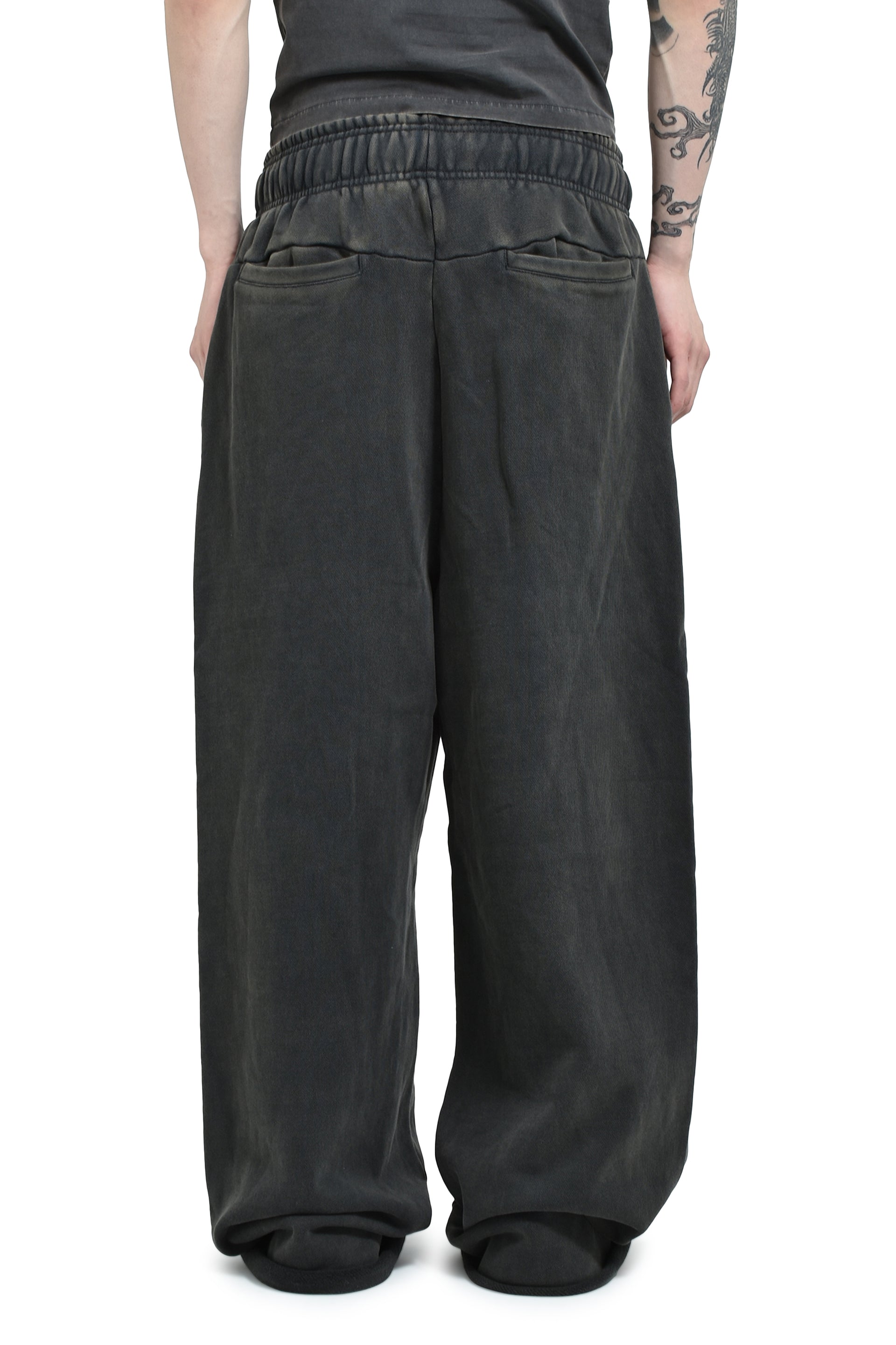 entire studios FULL SWEATPANT / WASHED BLK