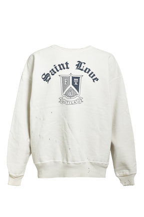 CRW NECK SWT/SAINT LOUE / WHT