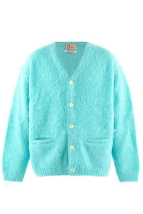 MOHAIR CARDIGAN / BLU