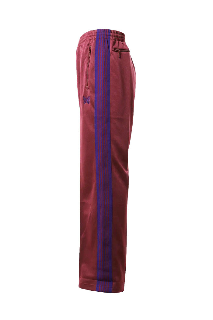 TRACK PANT - POLY SMOOTH / WINE