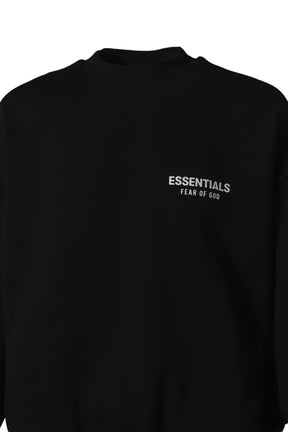 FLEECE CREWNECK / BLK