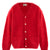 MOHAIR CARDIGAN / RED